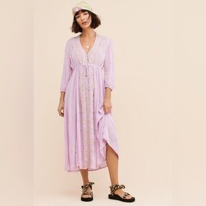 Free People Fable Midi Dress (XS)